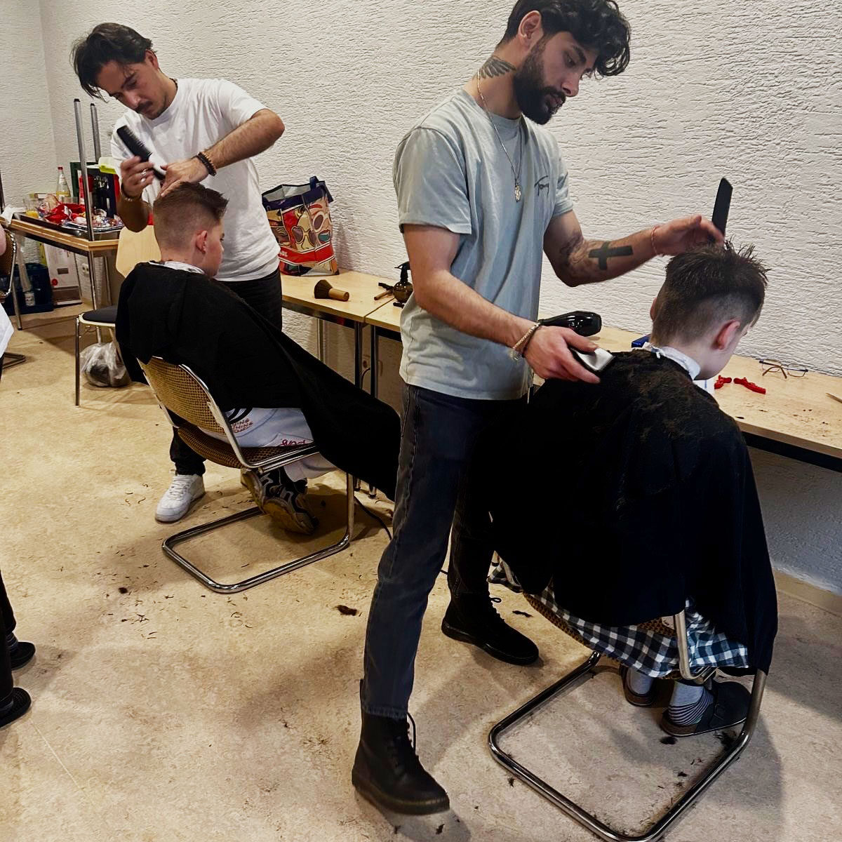 Friseure bei der Arbeit