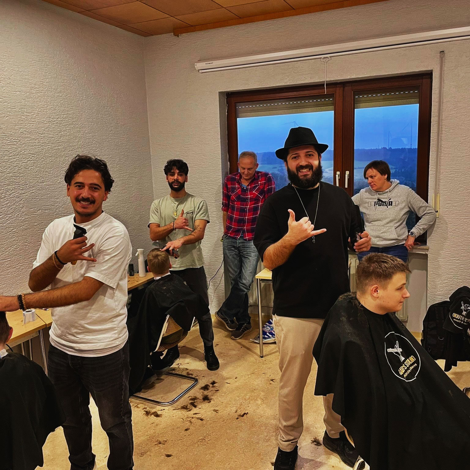 Die lustigen Friseure